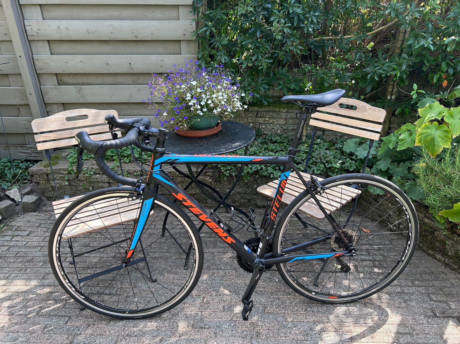Racefiets Stevens Stelvio 56cm, Fietsen en Brommers, 28 inch, Velgrem, Aluminium, Zo goed als nieuw