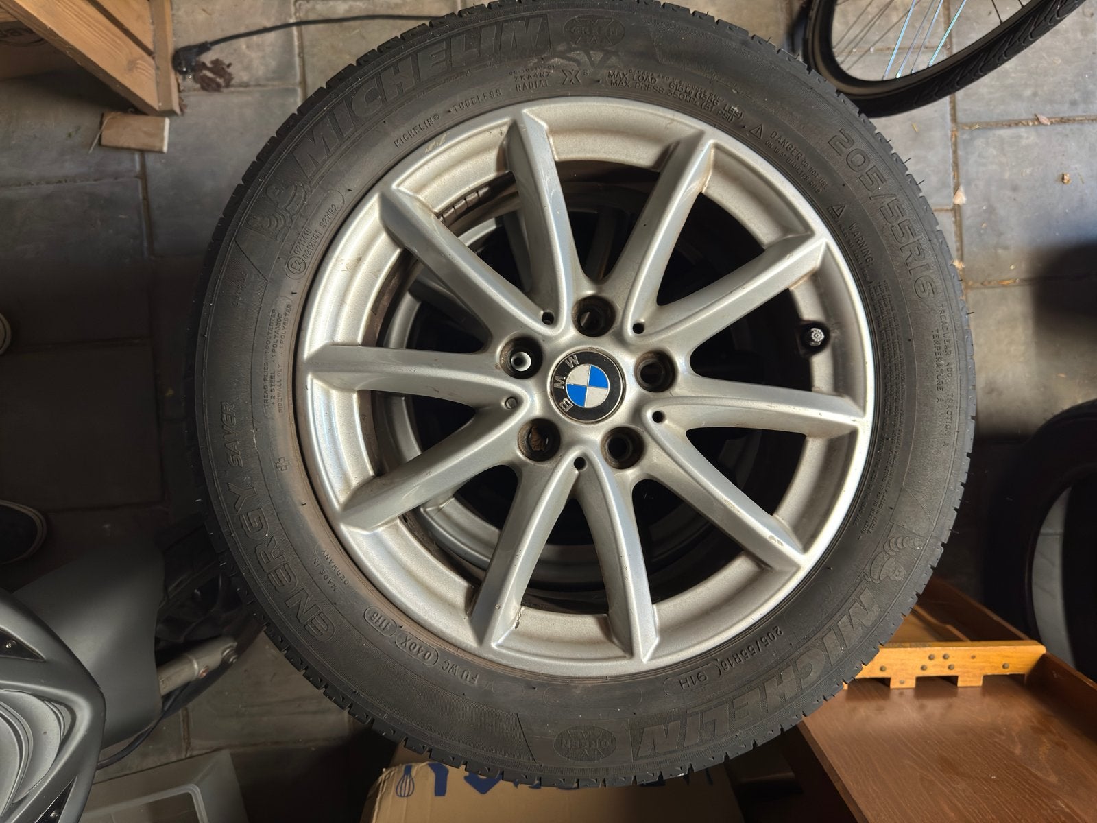 BMW Velgen Zomerbanden 2 Serie F45 F46 16 Inch Styling 471, Auto-onderdelen, Ophalen, Gebruikt, 16 inch, Banden en Velgen