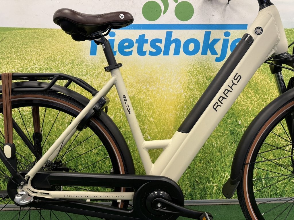 Fietshokje Amersfoort: Raaks Belton dames E-Bike N3 H51, Fietsen en Brommers, Elektrische fietsen, Niet ingevuld, Nieuw, Ophalen of Verzenden
