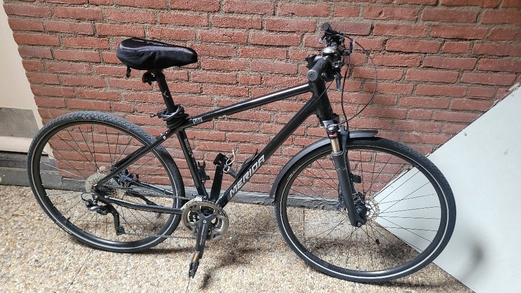 Merida Crossway 500, Fietsen en Brommers, Fietsen | Heren | Herenfietsen, Versnellingen, 49 tot 53 cm, Zo goed als nieuw, Schijfrem
