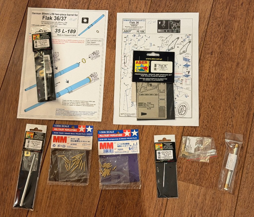 Aber en andere accessoires voor modelbouw, Ophalen of Verzenden, Nieuw, 1:50 tot 1:144