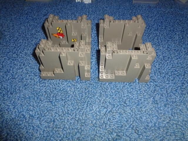 Partij Z345=Lego rotsen, Lego, Lego, Gebruikt, Lego