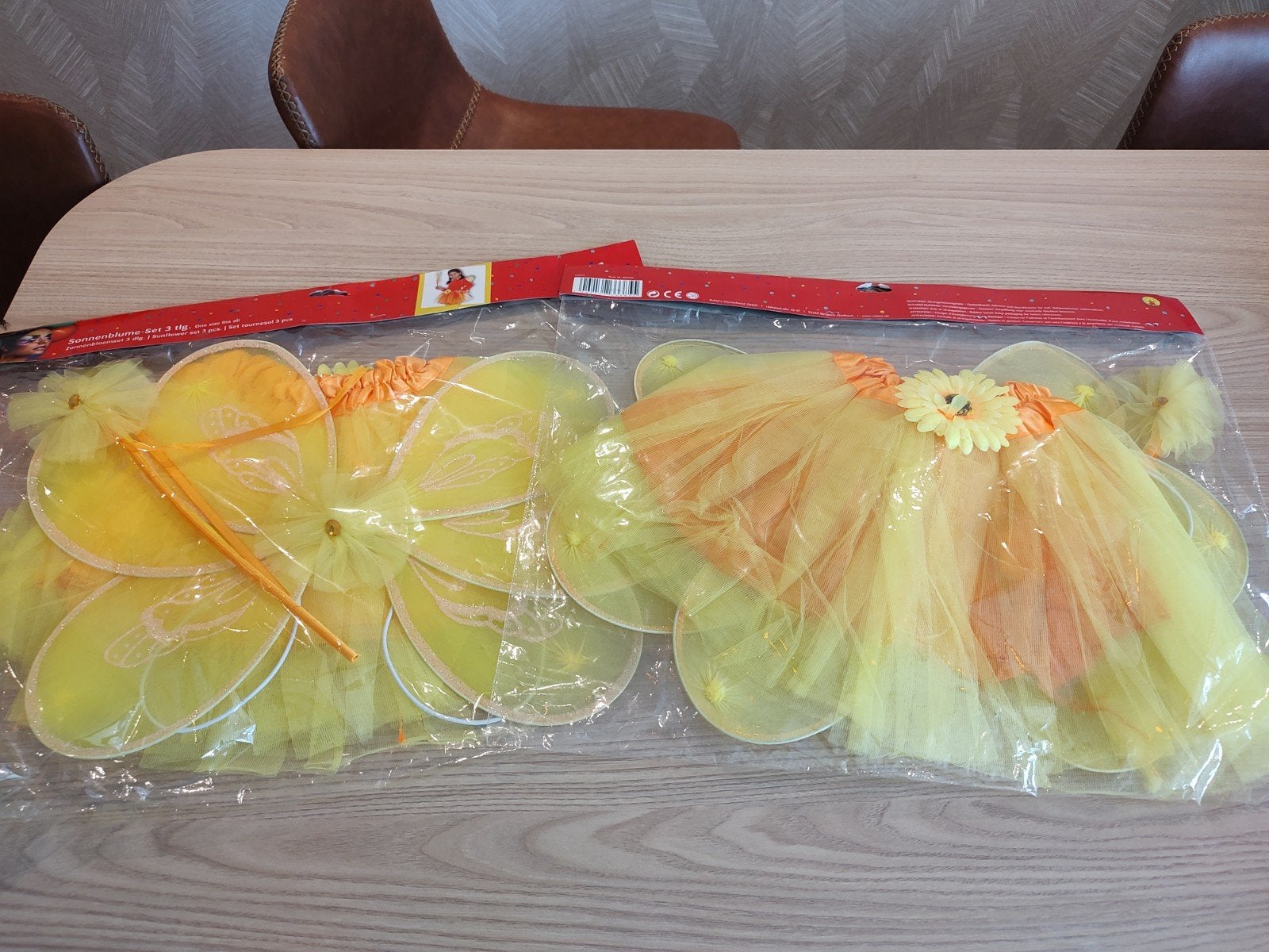 verkleed setje elfje, rokje vleugels en toverstaf, Kinderen en Baby's, Ophalen of Verzenden, Nieuw, Meisje
