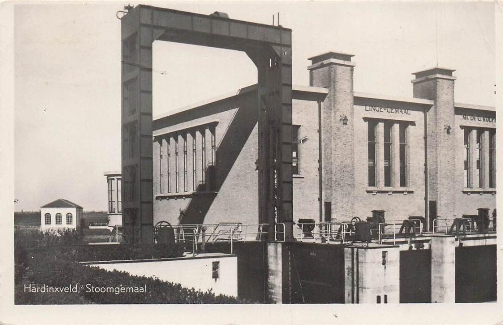 702-182-007 Hardinxveld Stoomgemaal, Verzenden, Voor 1920, Zuid-Holland