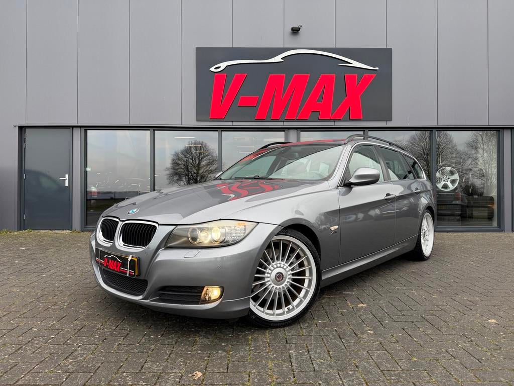 BMW 325i Touring Alpina B3 Xenon Navi Stoelvw Leder Sportint, Auto's, Gebruikt, Zwart, 2996 cc, Vierwielaandrijving