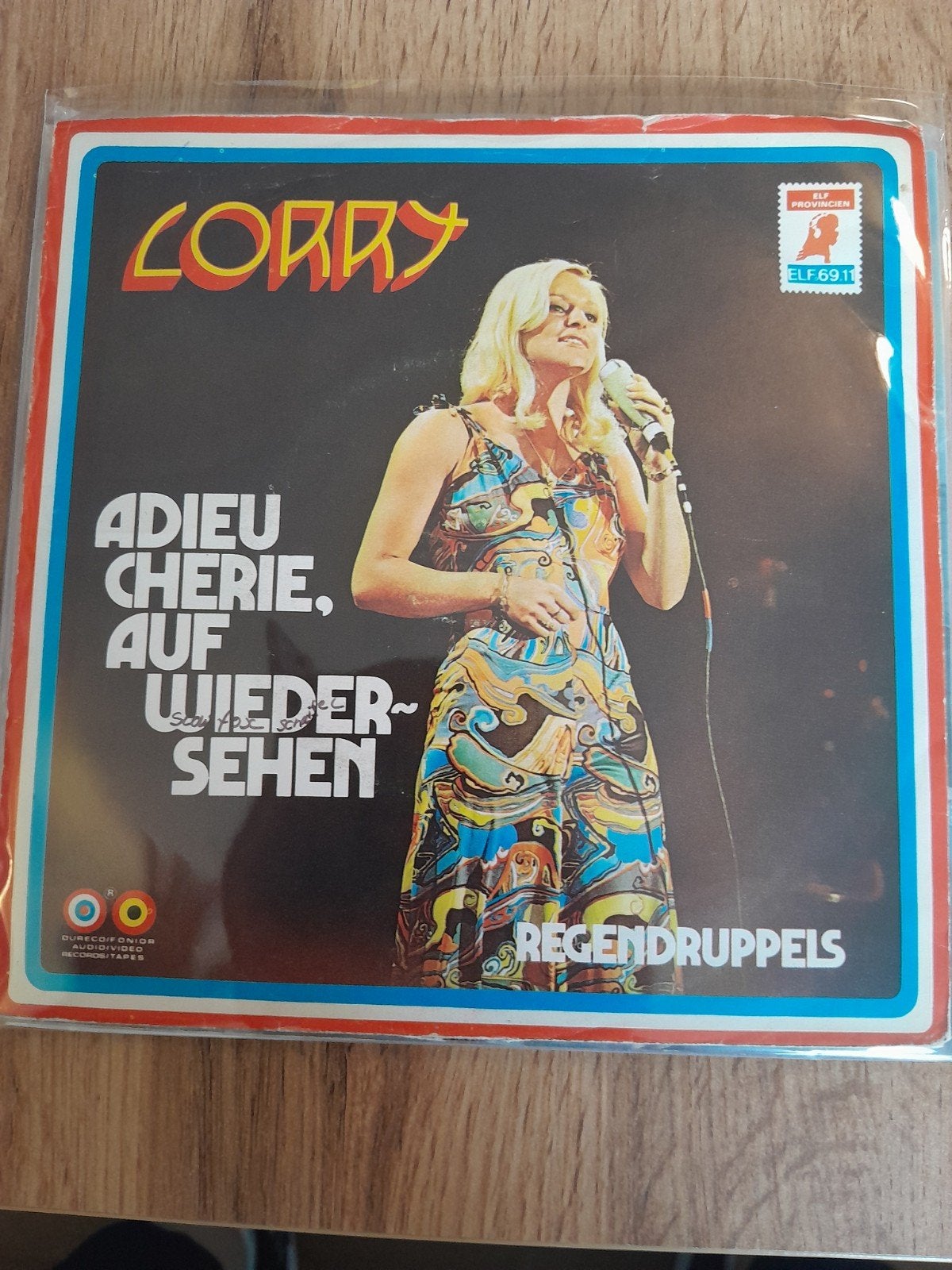 corry 7 inch adieu cherie auf wieder sehen, Ophalen of Verzenden, Zo goed als nieuw, Nederlandstalig