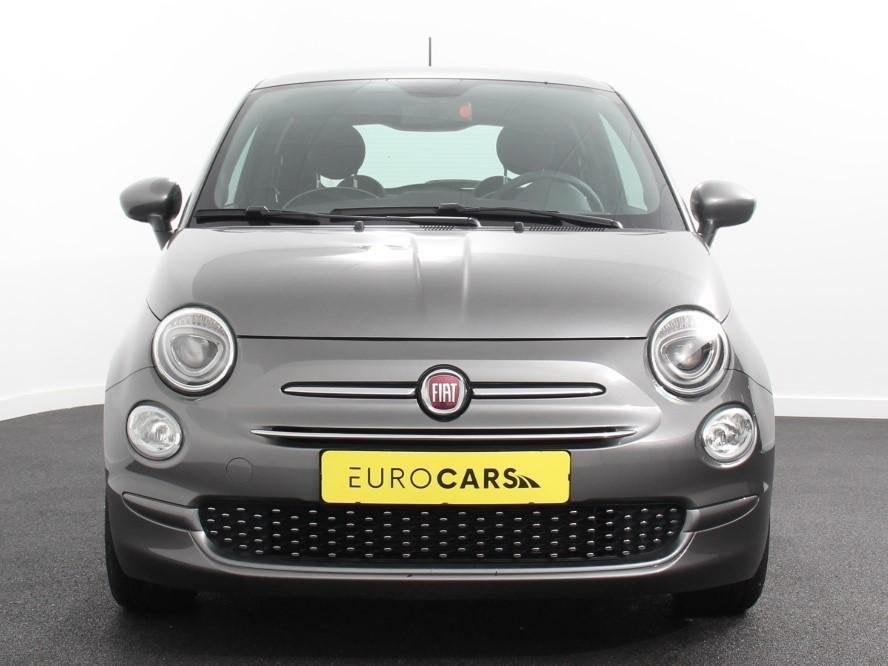 Fiat 500 1.0 Hybrid Lounge Plus Cruise control Panorama dak, Auto's, Voorwielaandrijving, Stof, Gebruikt, Euro 6