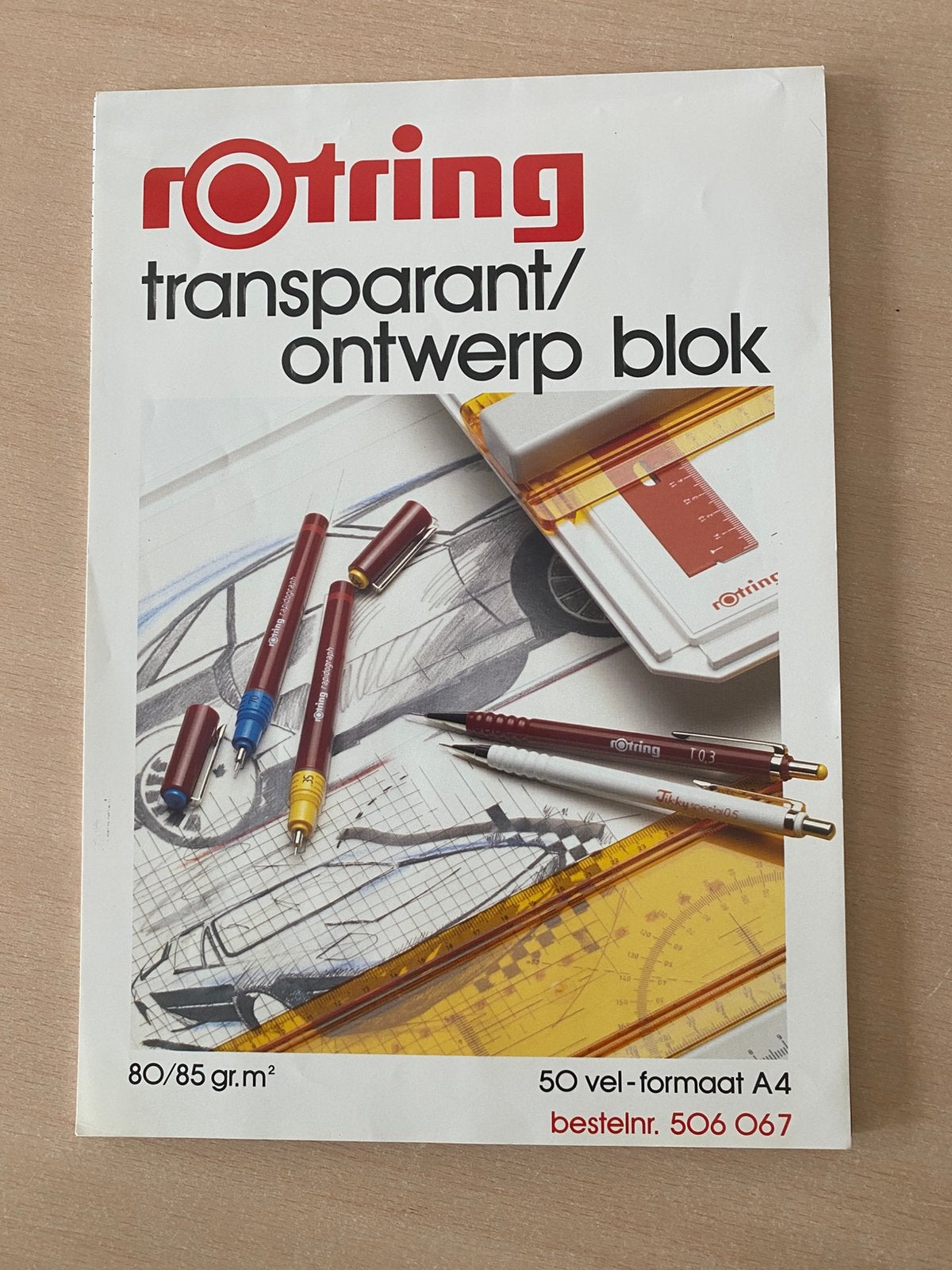 Rotring transparant ontwerpblok A4, Ophalen of Verzenden, Zo goed als nieuw