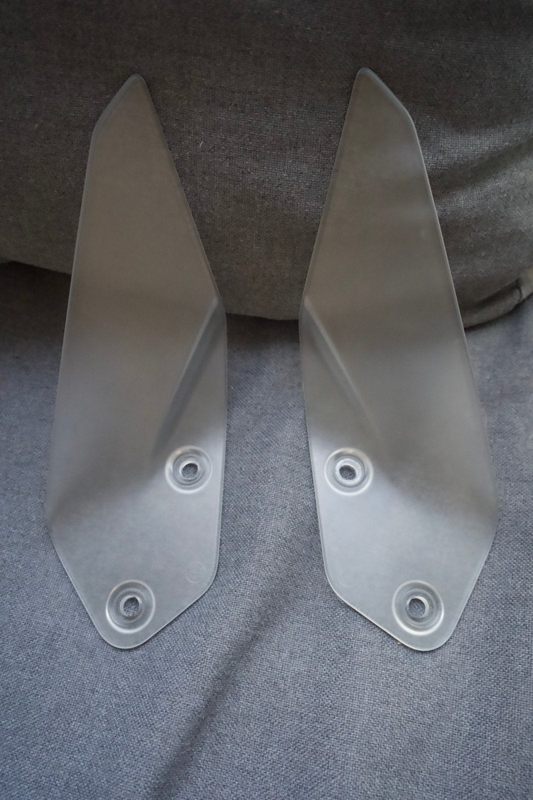 BMW windgeleiders, Ophalen, Gebruikt