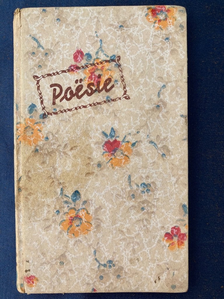WD-023 antiek poesie album (Goes, WO II, met plaatjes) (1), Ophalen of Verzenden