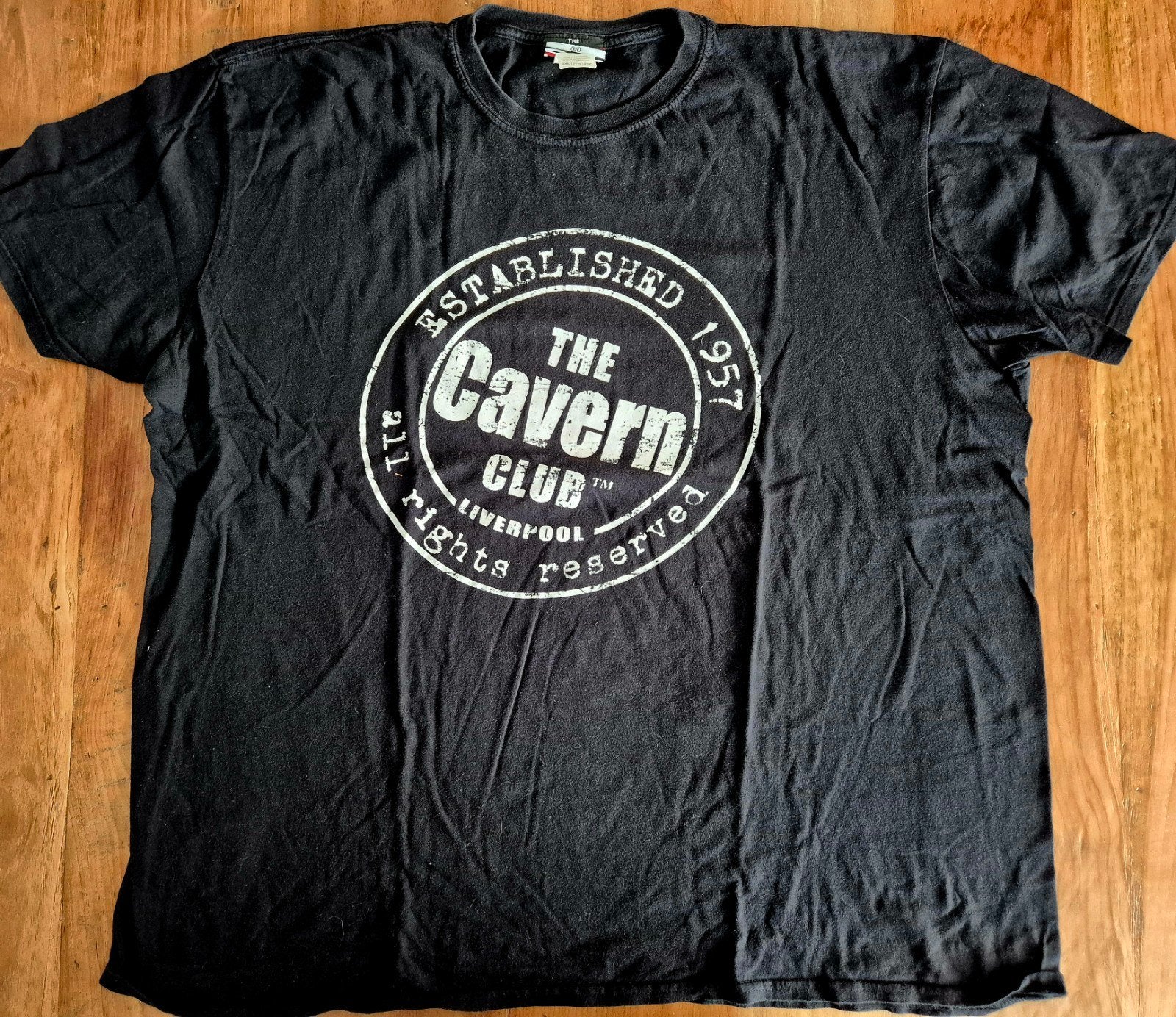 The Cavern Club Liverpool t-shirt XXL, Ophalen of Verzenden, Zo goed als nieuw, Overige maten, Zwart
