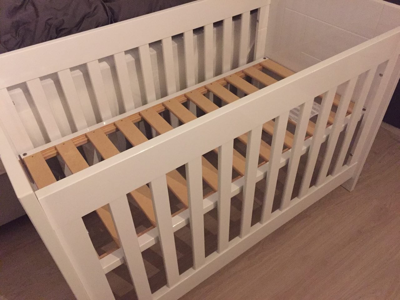 Bopita LEDIKANT Manhattan, Kinderen en Baby's, Ophalen, Zo goed als nieuw, Minder dan 140 cm, Matras