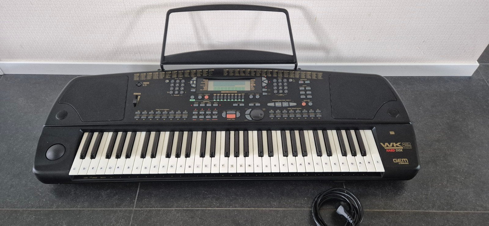 keyboard GEM WK2 Harddisk bromtoon!, Muziek en Instrumenten, Ophalen, Gebruikt, 61 toetsen, Gem