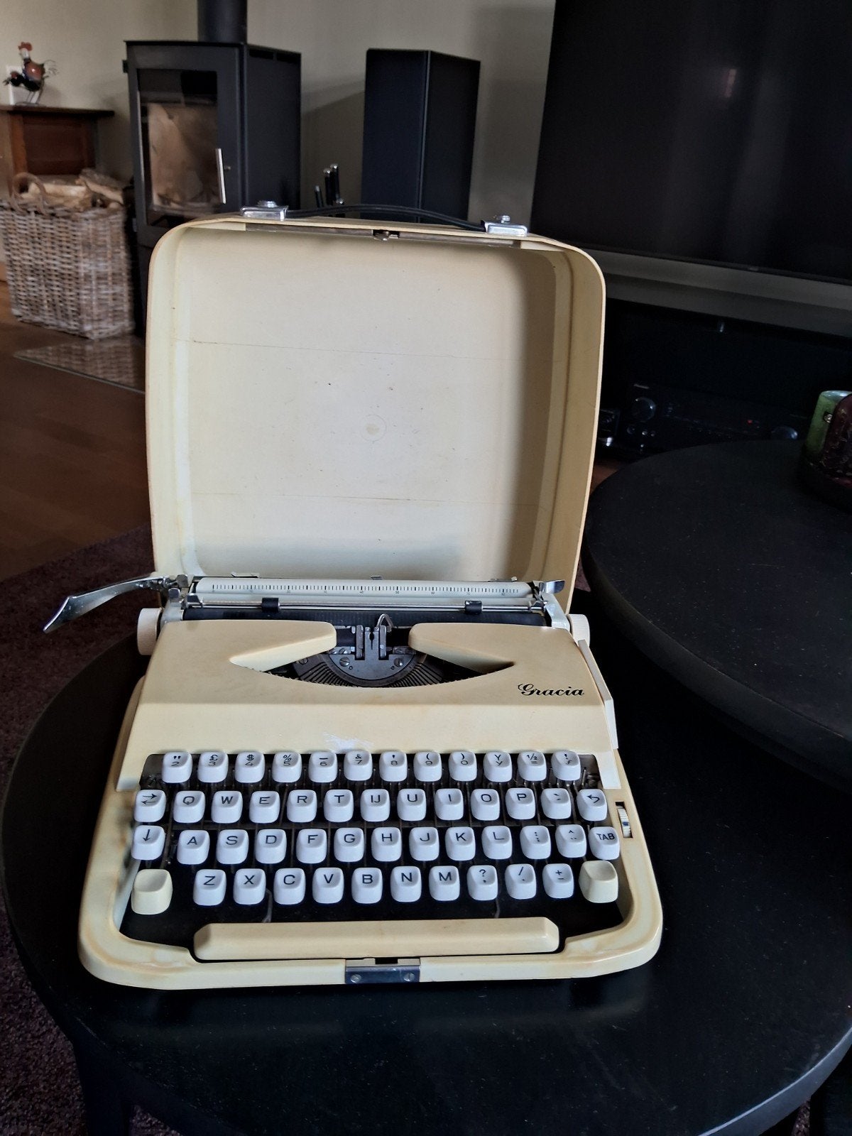 portable vintage typemachine., Diversen, Ophalen, Gebruikt