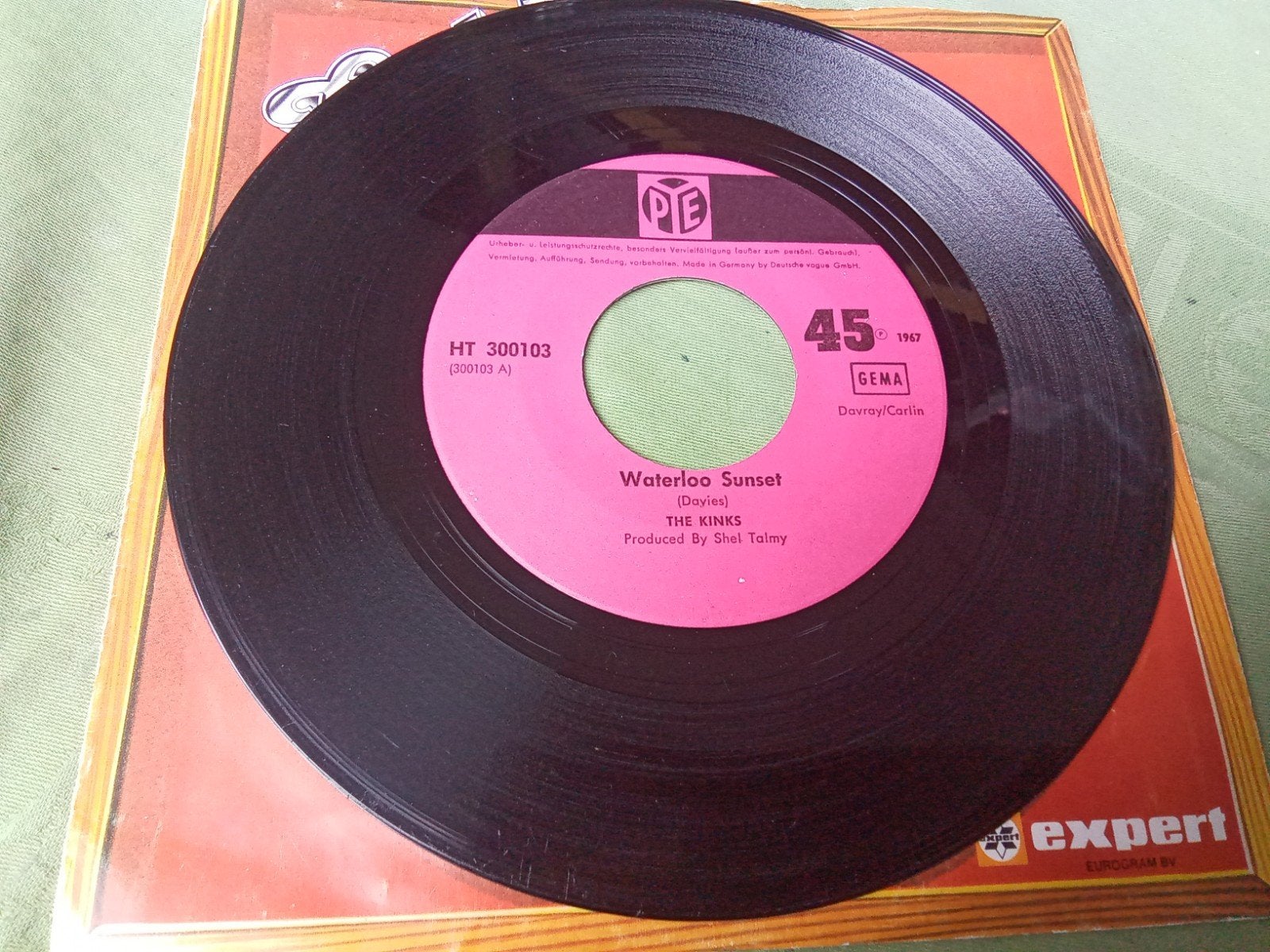 The Kinks.           Waterloo Sunset, Verzenden, Gebruikt, 7 inch, Pop