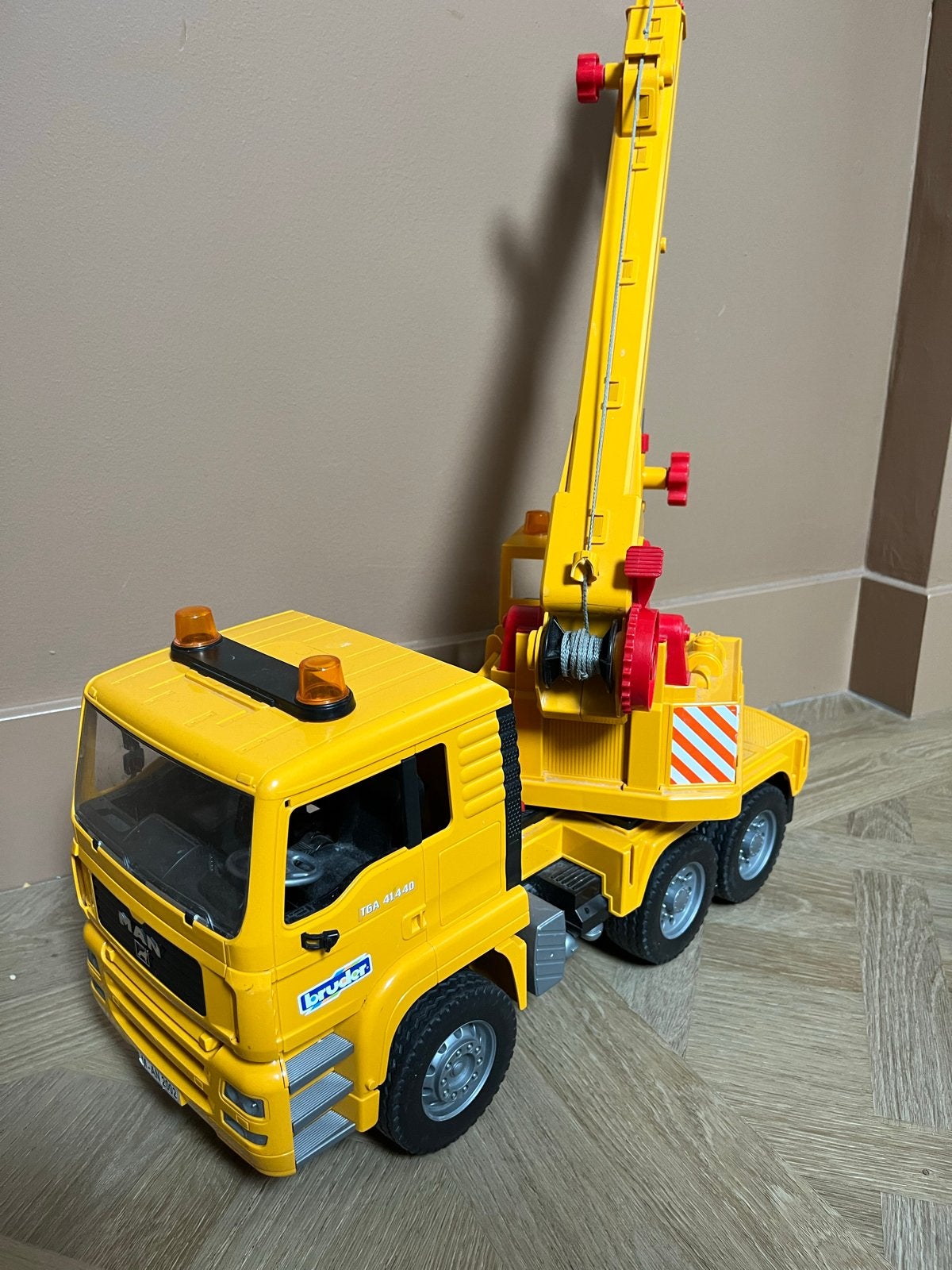 Bruder Tele-Crane TC 4500 Hijskraan Speelgoed, Ophalen of Verzenden, Gebruikt