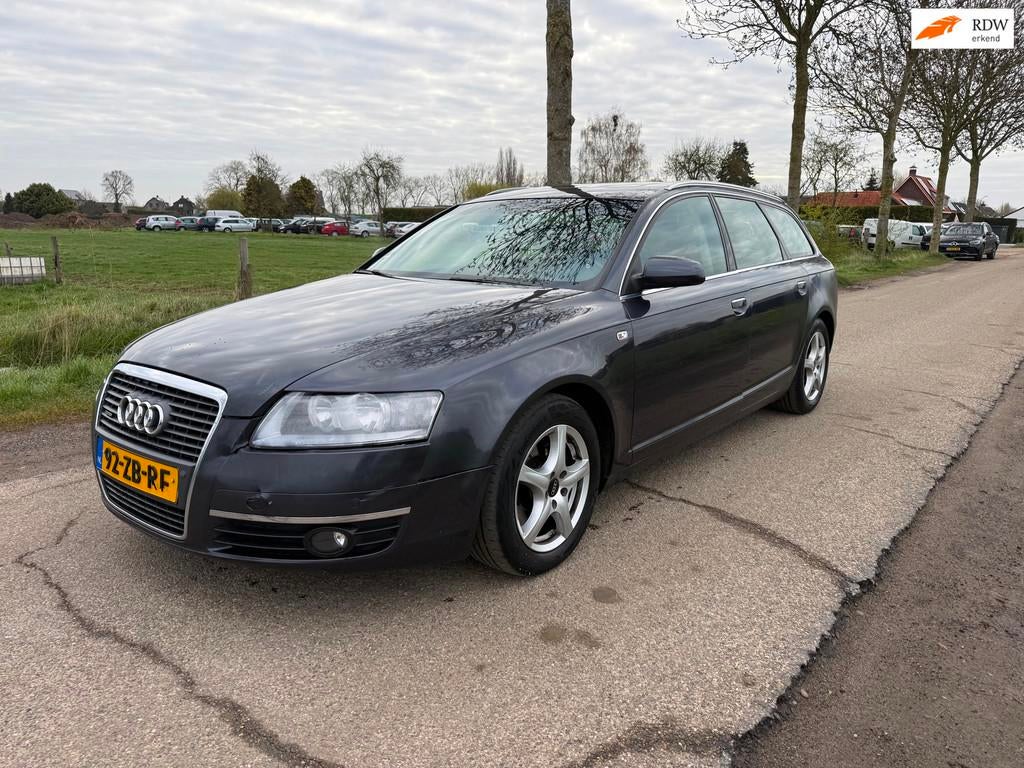 Audi A6 Avant 2.8 FSI quattro Pro Line Open Dak, Auto's, Automaat, Stof, Gebruikt, Parkeersensor
