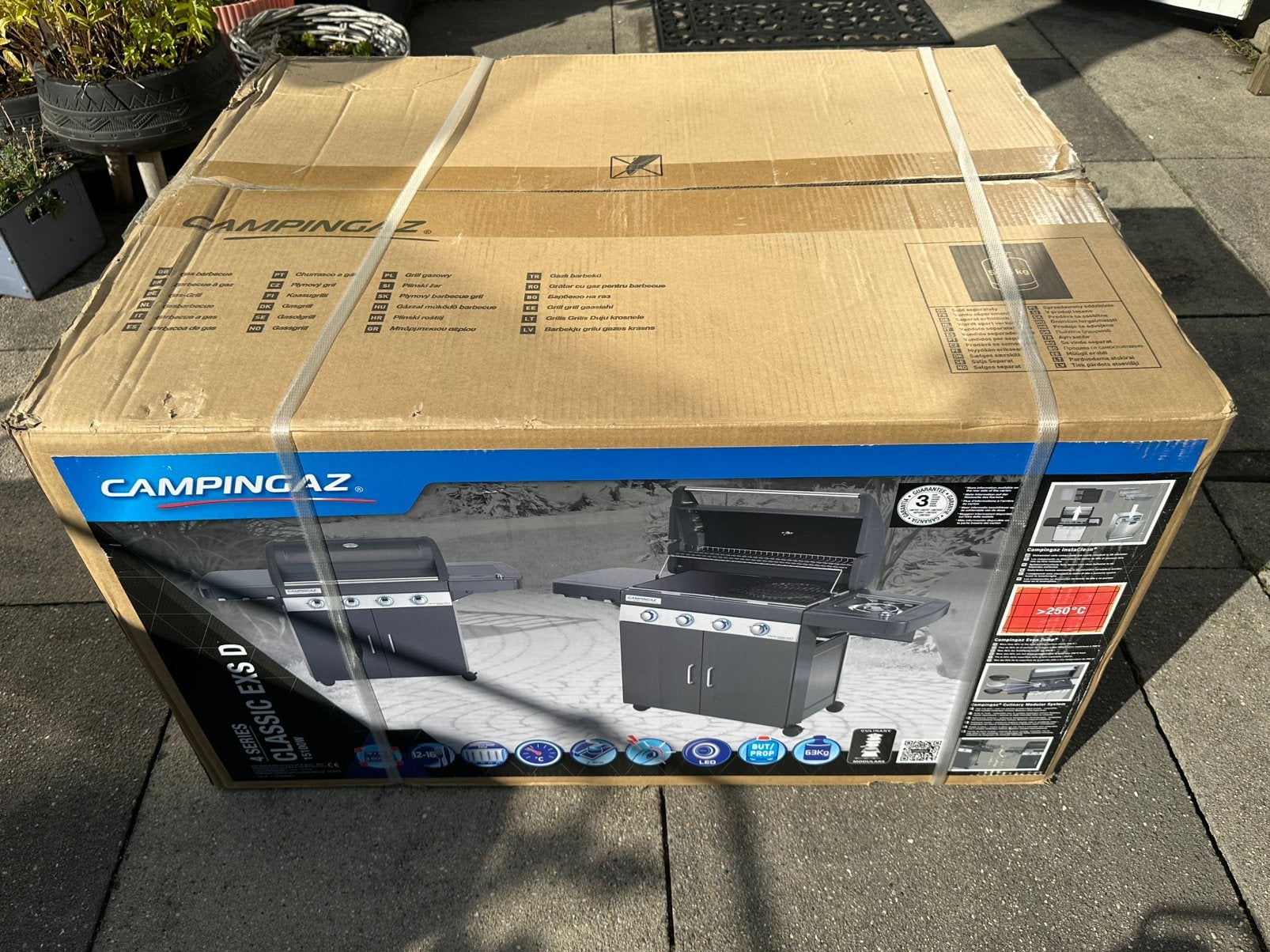 Foto 2 van Nieuw : Campingaz Series 4 Classic EXS D gas bbq barbecue