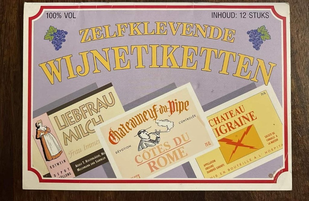 Wijnetiketten, Overige gebieden, Overige typen, Nieuw, Ophalen of Verzenden