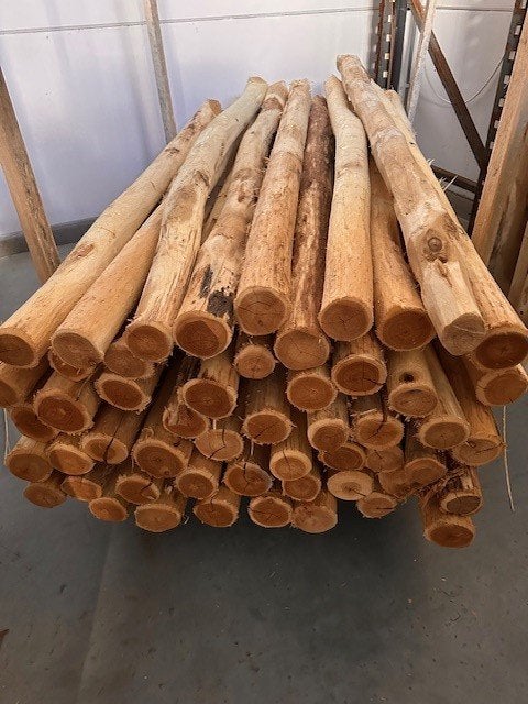 Robinia houten 180/200 cm houten palen hekwerk tuinschermen, Tuin en Terras, Palen, Balken en Planken, Ophalen of Verzenden, Nieuw