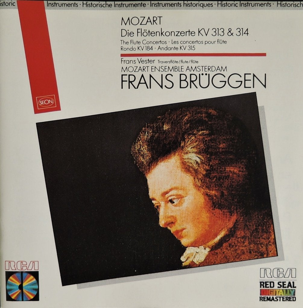 Fluitconcerten ea / Mozart - Mozart Ensemble Amsterdam - RCA, Mozart, Ophalen of Verzenden, Zo goed als nieuw, Classicisme