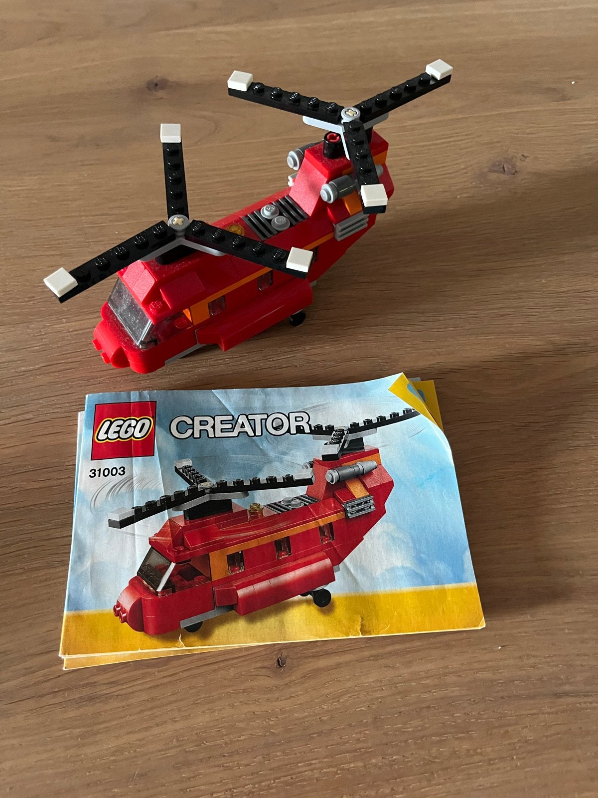 Lego Creator 31003 Helikopter (3-in-1 set), Gebruikt, Lego, Ophalen of Verzenden, Compleet