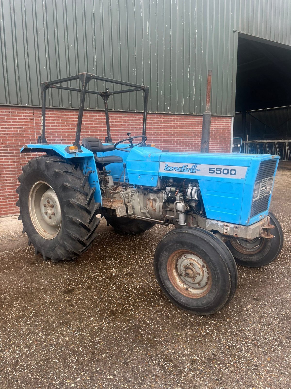 Landini 5500, Ophalen
