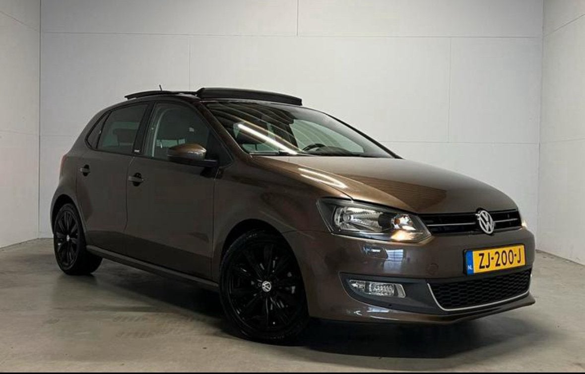 Volkswagen Polo 140PK! Panoramadak 1.2 TSI 77KW 2011 Bruin, Voorwielaandrijving, 40 €/maand, Bruin, 988 kg