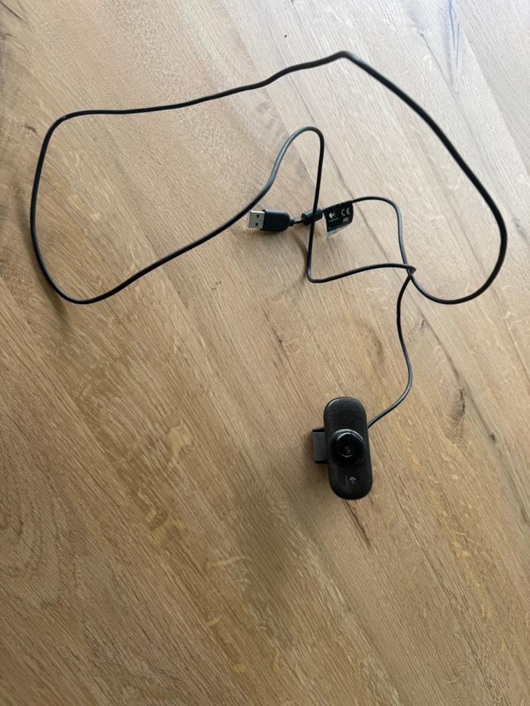 Logitech Webcam - Gebruikt, geen handleiding, Computers en Software, Webcams, Gebruikt, Ophalen of Verzenden, Windows, Monitorclip