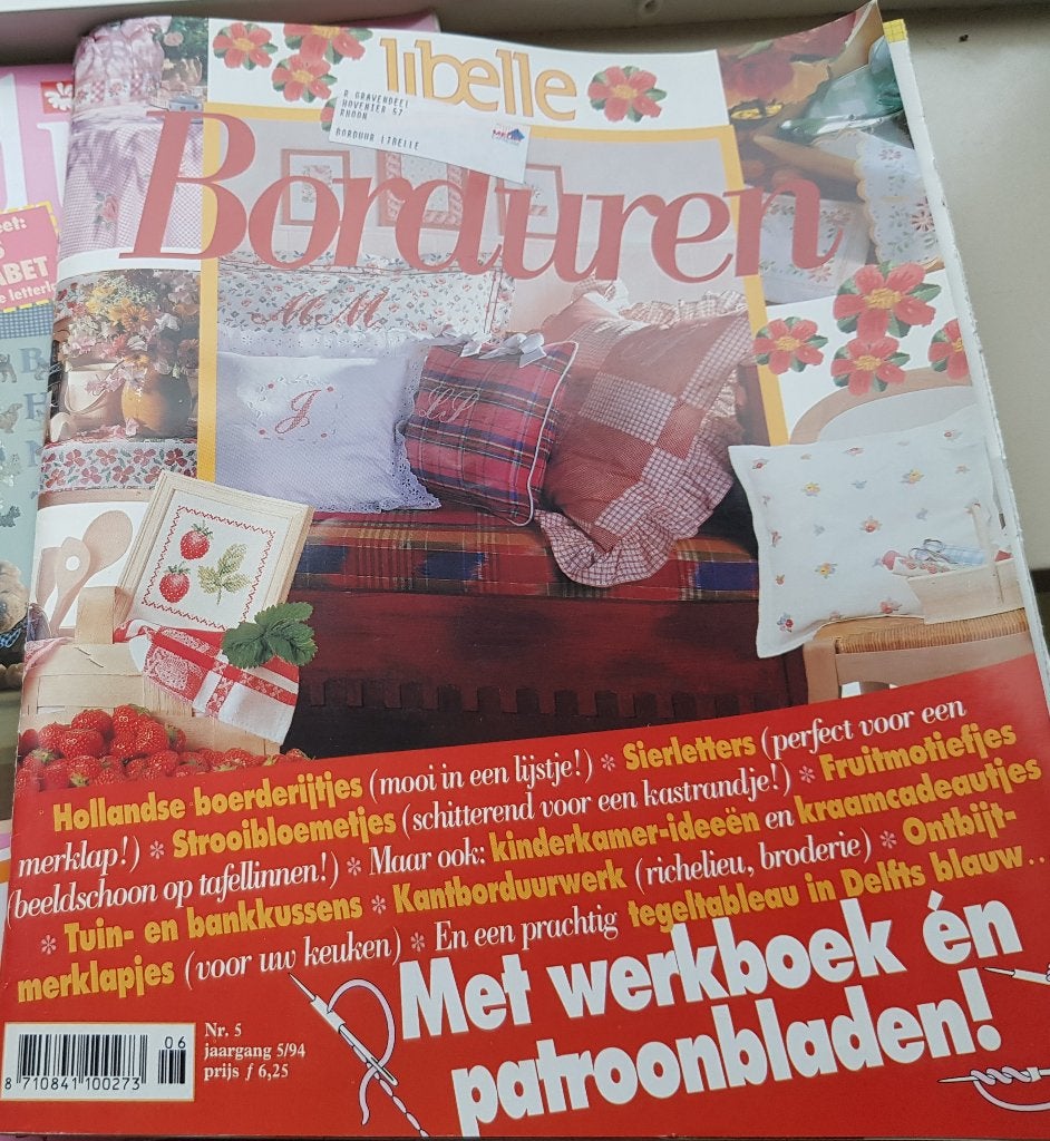 Tijdschrift libelle borduren, Ophalen, Gelezen, Breien en Haken