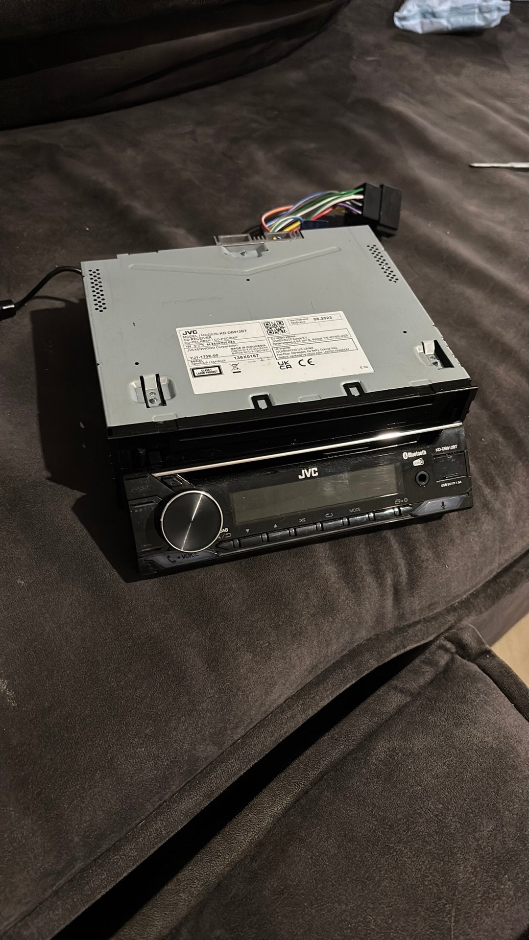 JVC KD-DB912BT Bluetooth Radio, Ophalen, Gebruikt