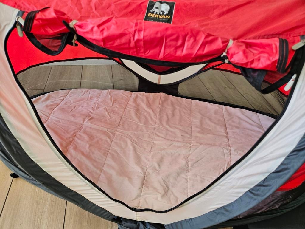 Deryan Travel Cot Peuter Luxe Campingbedje tot 4,5 jaar, Kinderen en Baby's, Babywiegjes en Ledikanten, Ophalen of Verzenden, Reisbedje