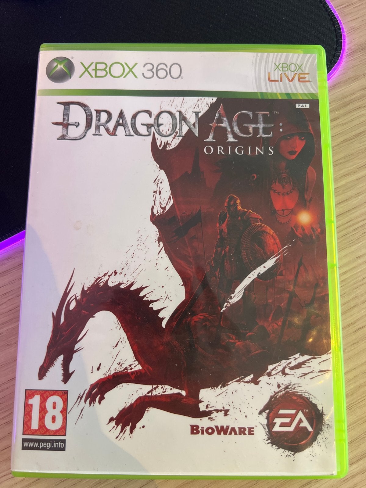 Dragon Age: Origins - Xbox 360, Vanaf 18 jaar, 1 speler, Ophalen of Verzenden, Zo goed als nieuw
