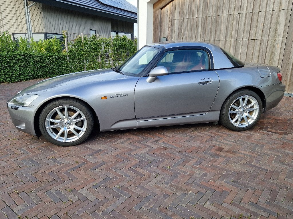 Honda S2000 2.0 I 2000 Grijs, Auto's, Dealer onderhouden, Achterwielaandrijving, 4 cilinders, Cabriolet