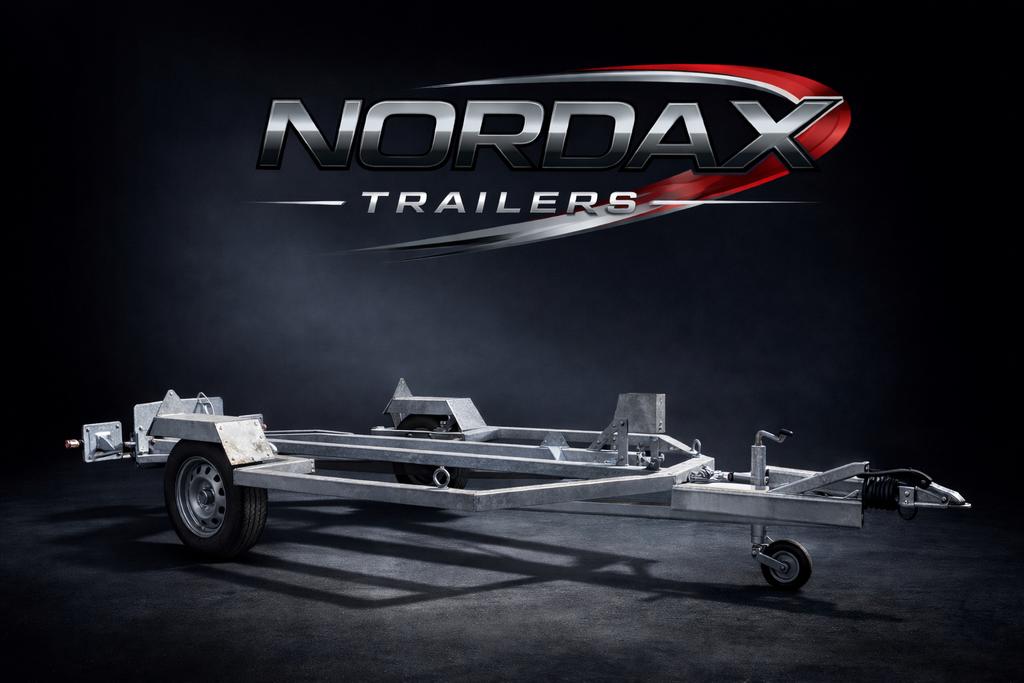 Nordax Trailers geremde motor aanhanger / motortrailer, Auto diversen, Ophalen, Nieuw