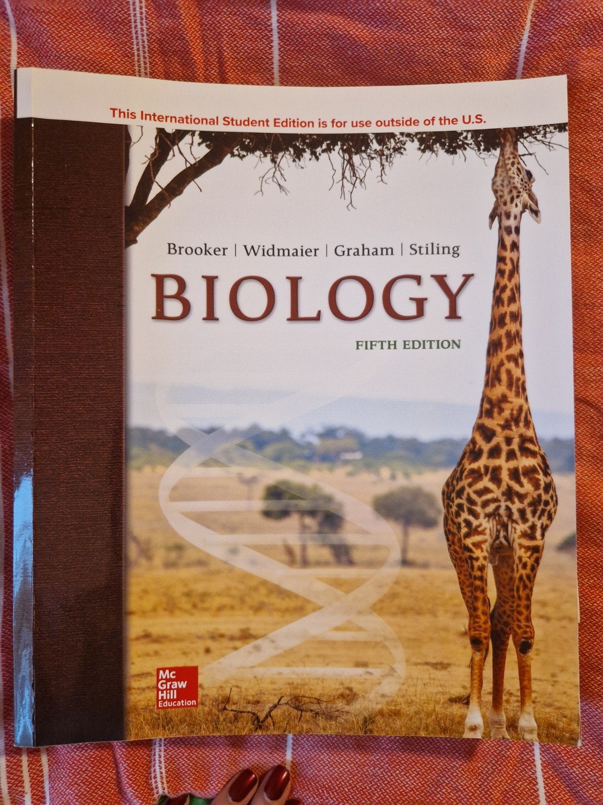 Biology - Fifth Edition (Brooker, Widmaier, Graham, Stiling), Boeken, Zo goed als nieuw, Brooker, Widmaier, Graham, Stiling, Beta