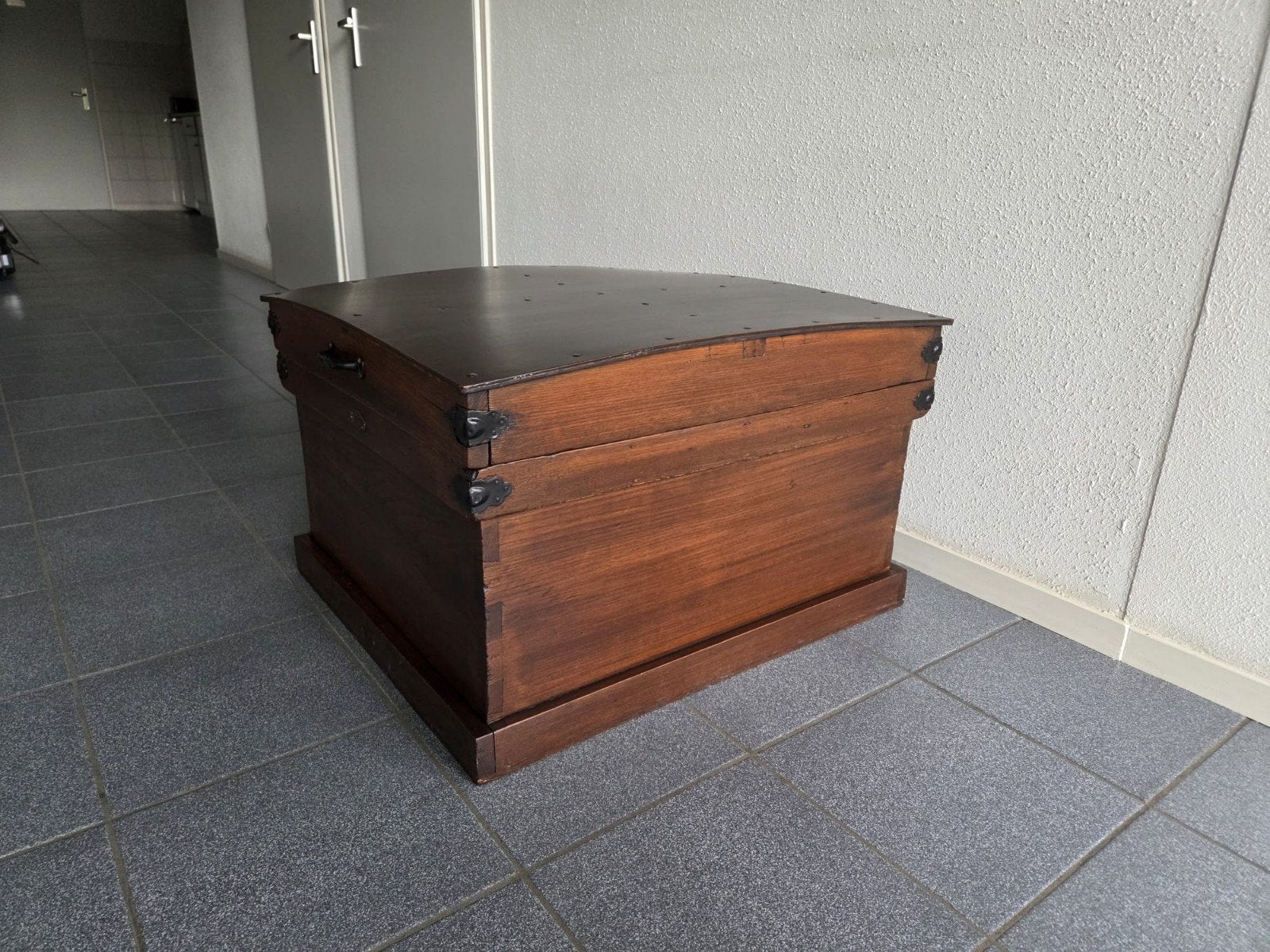 Oude opgeknapte bakkerskist - uniek decoratiestuk, Ophalen