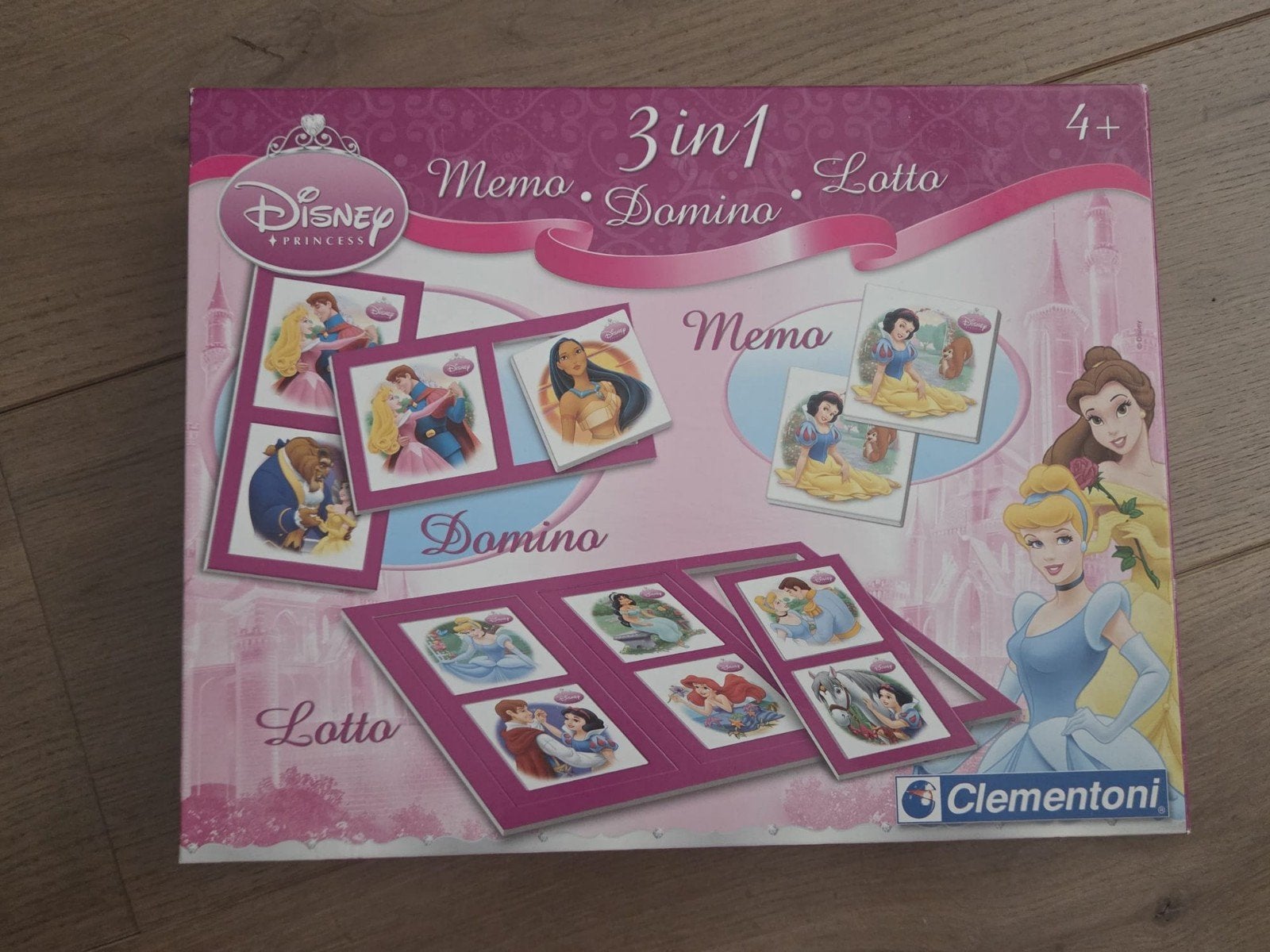 Disney Princess 3-in-1 spel: Memo, Domino en Lotto, Ophalen of Verzenden