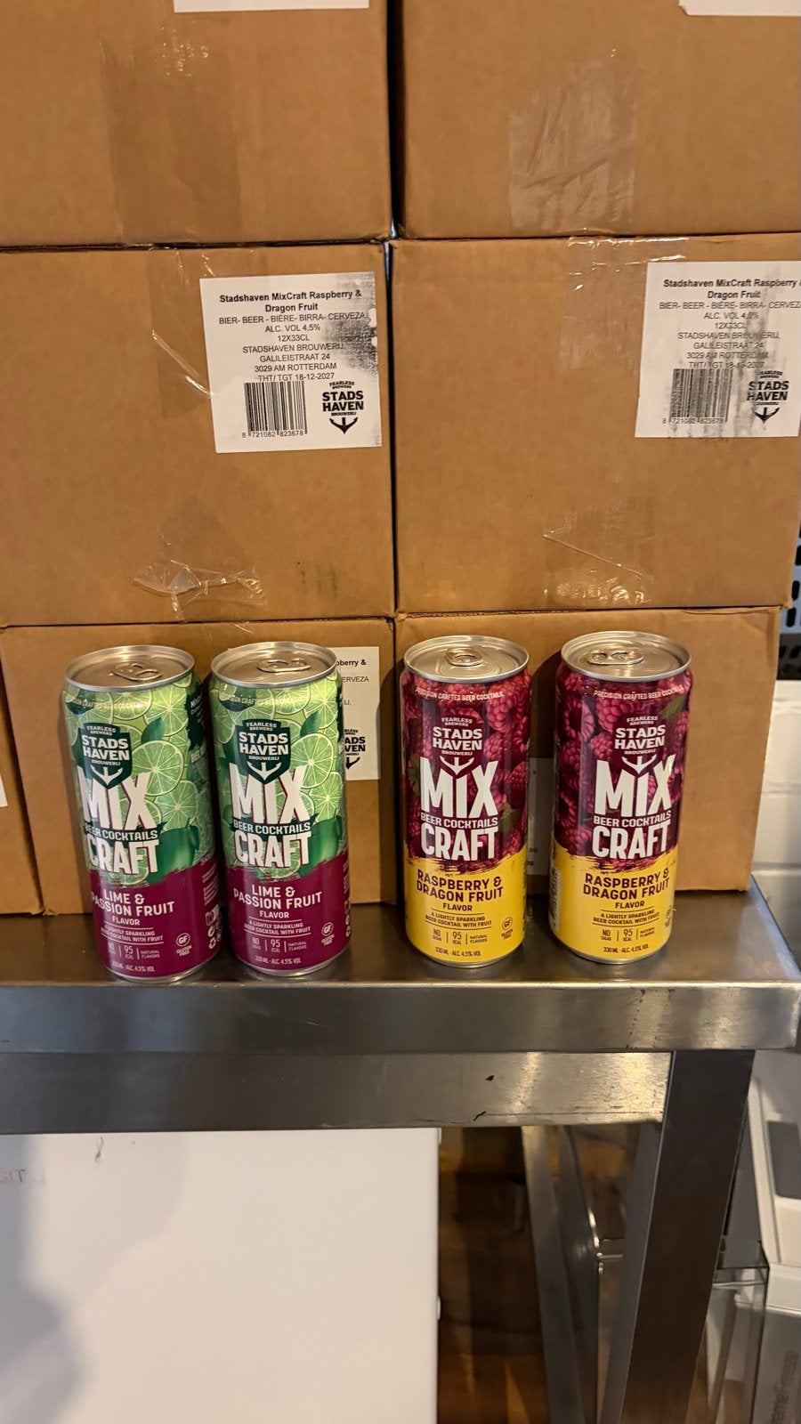 Grote partij Brewdog en StadsHaven bieren en mixdrankjes, Zakelijke goederen, Ophalen, Overige categorieën