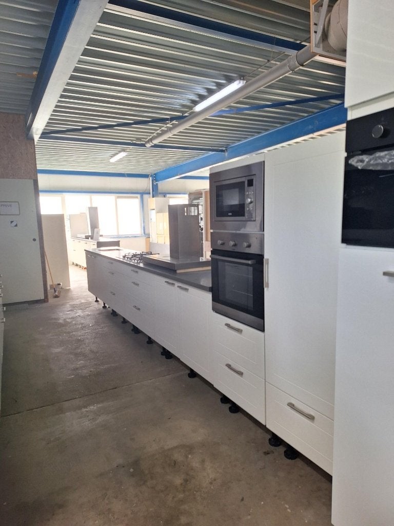 Keuken Compleet met APP 120Keukens op voorraad Nr. 2962, Huis en Inrichting, Ophalen of Verzenden, Zo goed als nieuw, Enkelwandige keuken