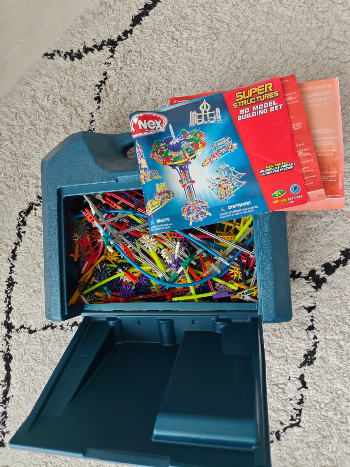 K'nex Super Structures 50 Model Bouwset in Koffer, Ophalen of Verzenden, Zo goed als nieuw, K'nex