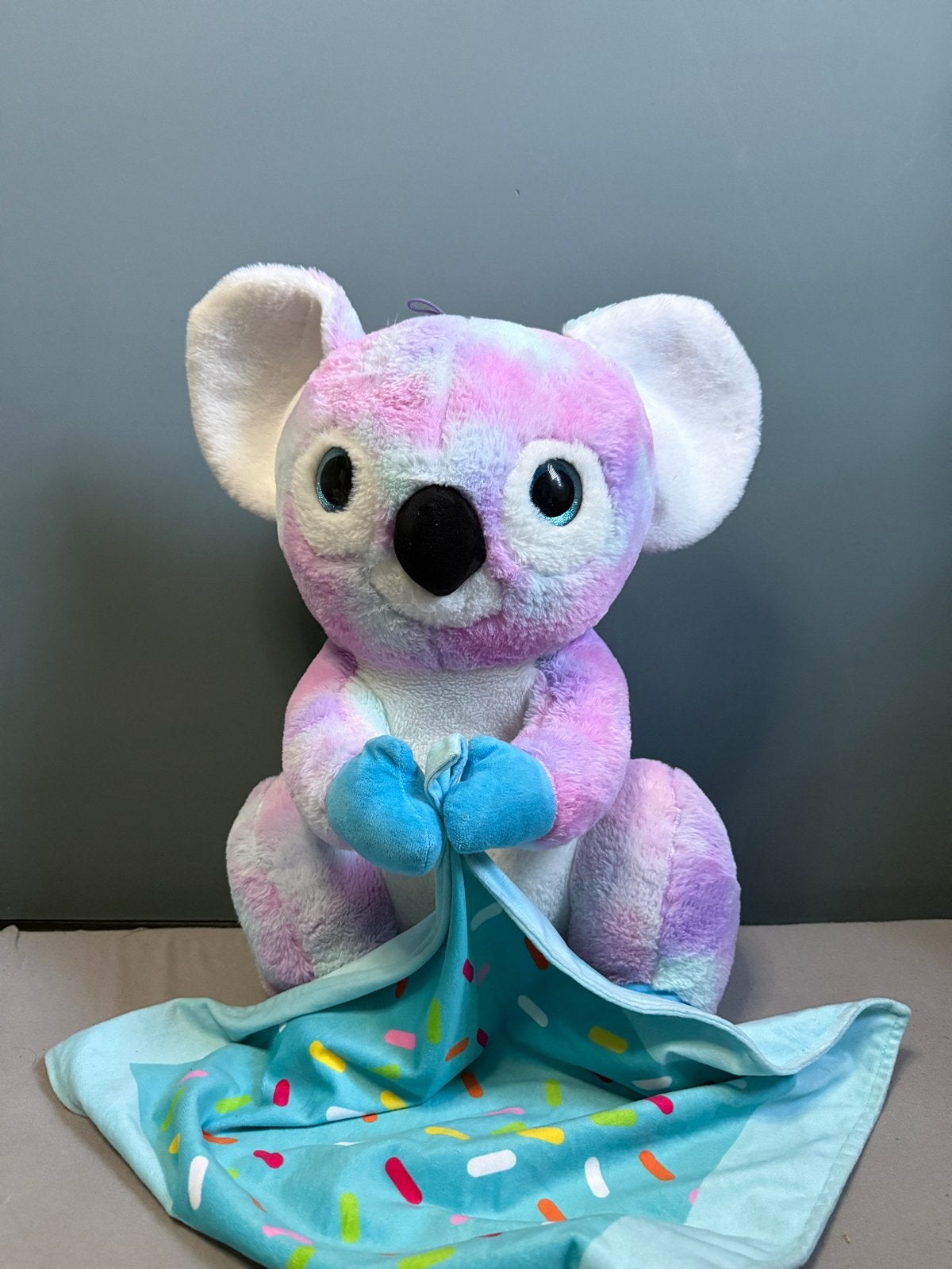 Leuke Koala knuffel met deken - Goede conditie, Ophalen, Gebruikt, Overige merken, Overige karakters