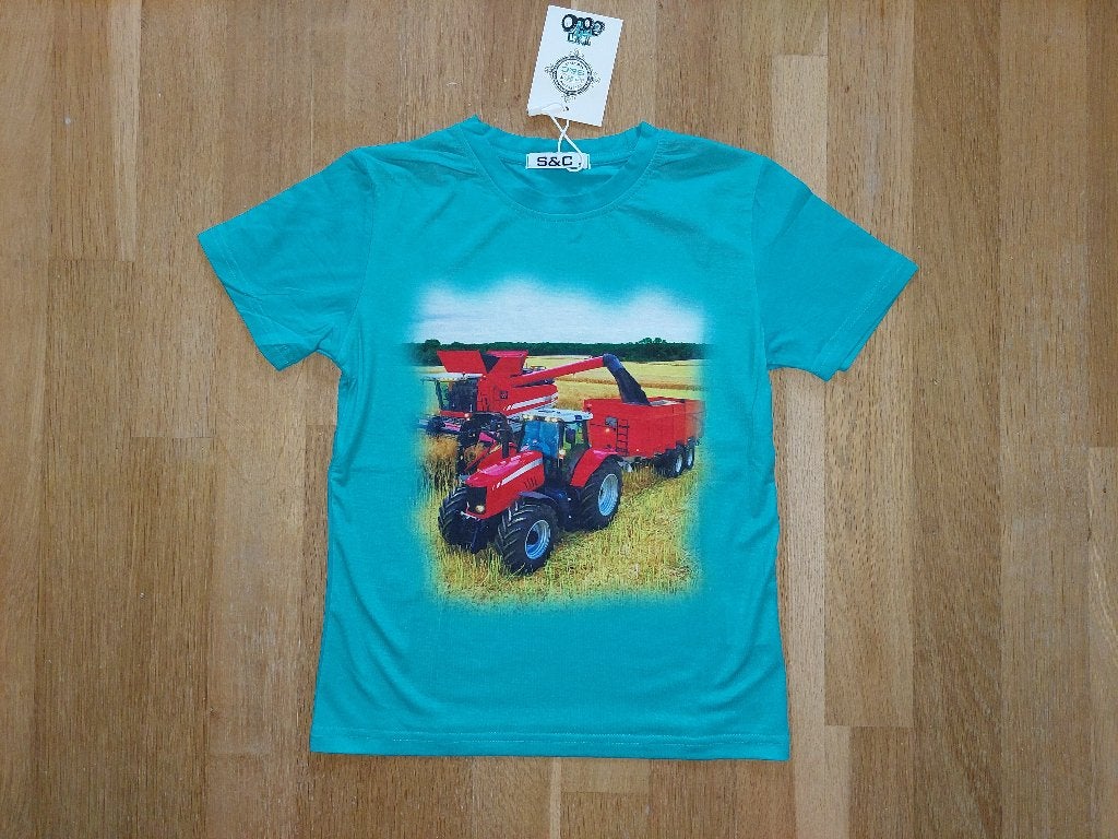 Maat 152 NIEUW tractor shirt, ., Jongen of Meisje, Nieuw, Ophalen of Verzenden