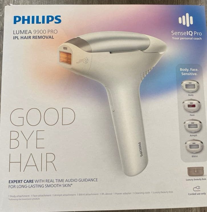 Philips lumea ipl laser ontharingsapparaat 9900 pro brc344, Ophalen, Nieuw, Scheren en Epileren