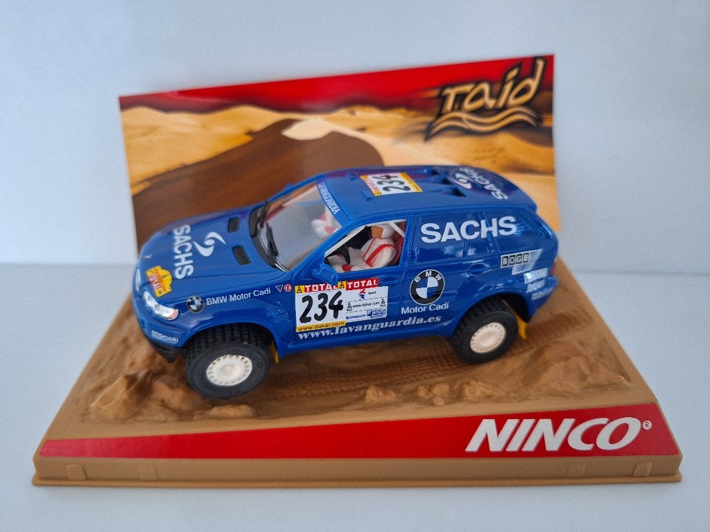 Ninco BMW X 5 Dakar 2002 Nr. 234 X Raid Ref Nr 50343 NC7, Overige merken, Racebaan, Ninco, Ninco