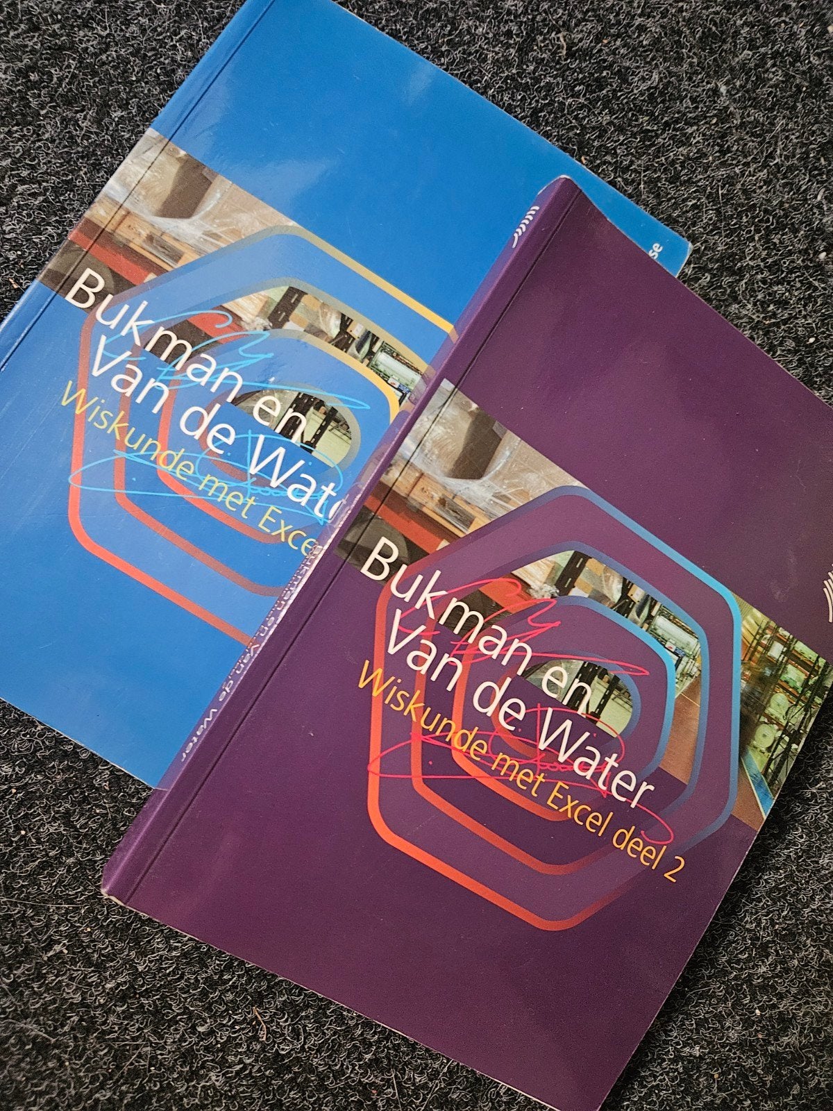 Boek: Wiskunde met Excel. deel 1 en deel 2, Boeken, C. Bukman; H. van de Water, Ophalen of Verzenden, Zo goed als nieuw, Nederlands