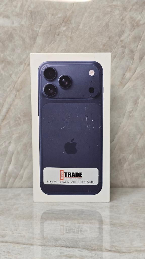 Apple iPhone 17 Pro 256GB Blauw, 256 GB, ., Ophalen of Verzenden, Zo goed als nieuw