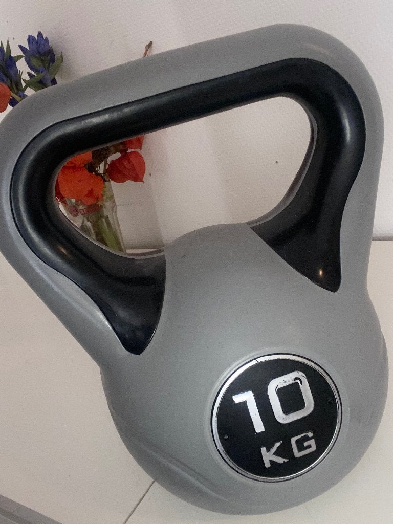 Kettlebell 10 kilo, Ophalen, Zo goed als nieuw, Kettlebell