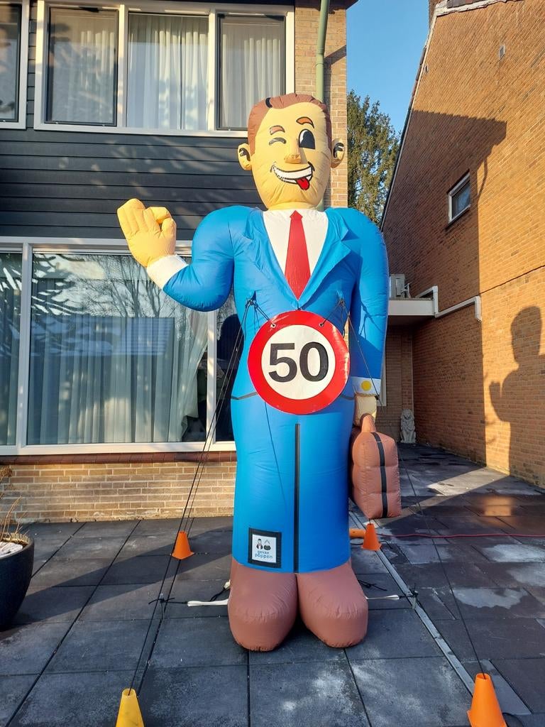 Abraham pop huren - Gekkepoppen Hengelo Borne Oldenzaal, Ophalen of Verzenden, Zo goed als nieuw, Abraham of Sarah