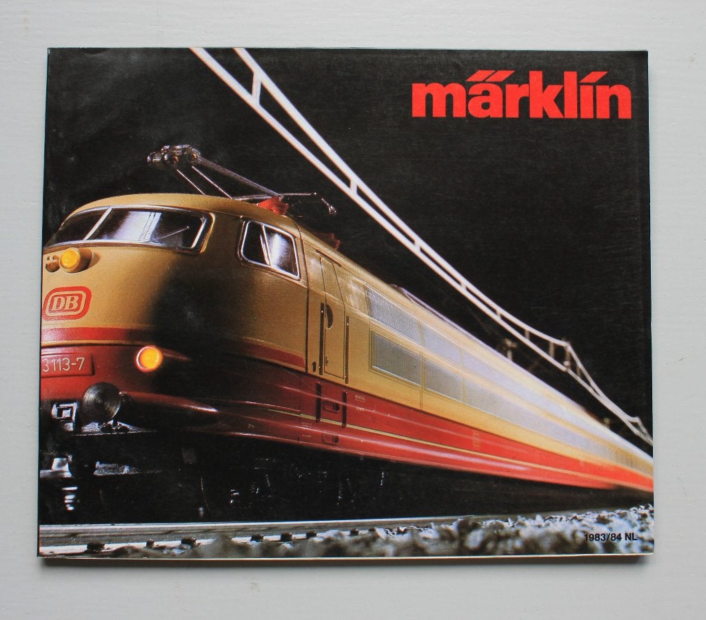 Märklin catalogus 1983/ 1984 NL, Wisselstroom, Nieuw, Märklin, Boek, Tijdschrift of Catalogus